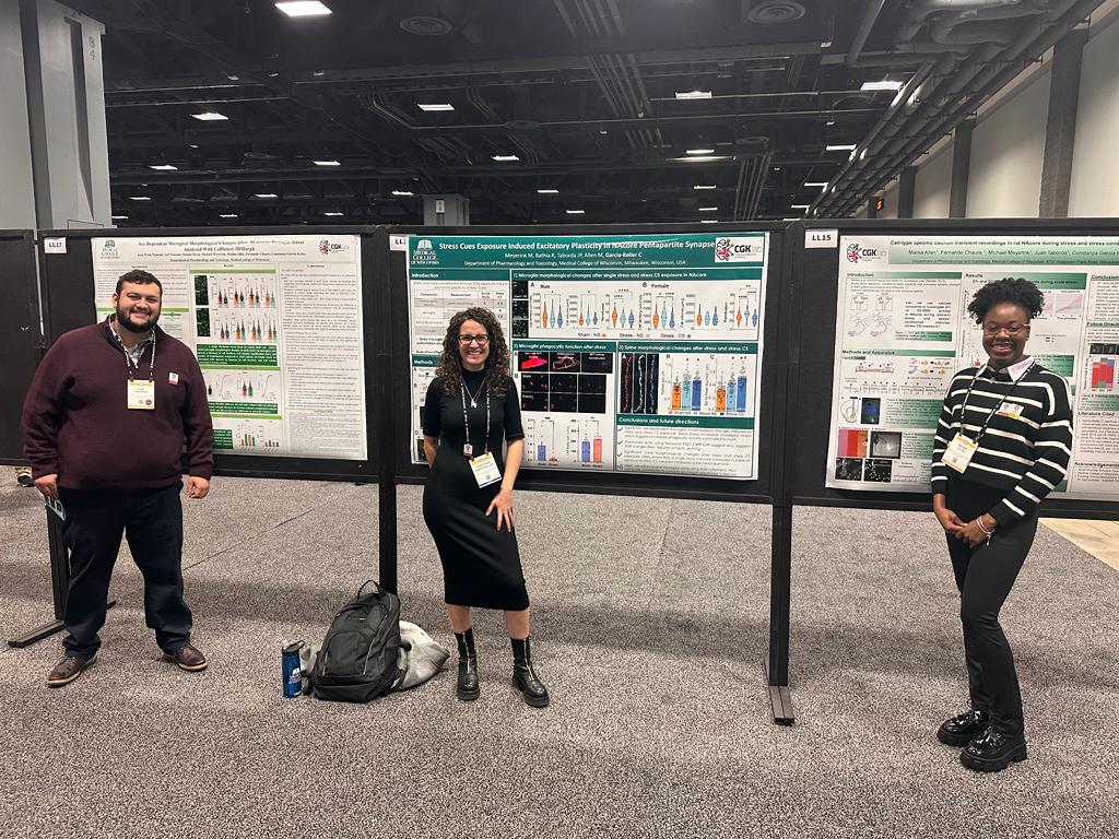  SFN 2023 where standing by your work is taken literally.